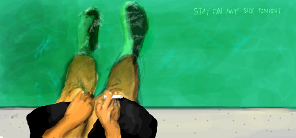 Jimmy Eat World Stay on My Side Tonight album cover